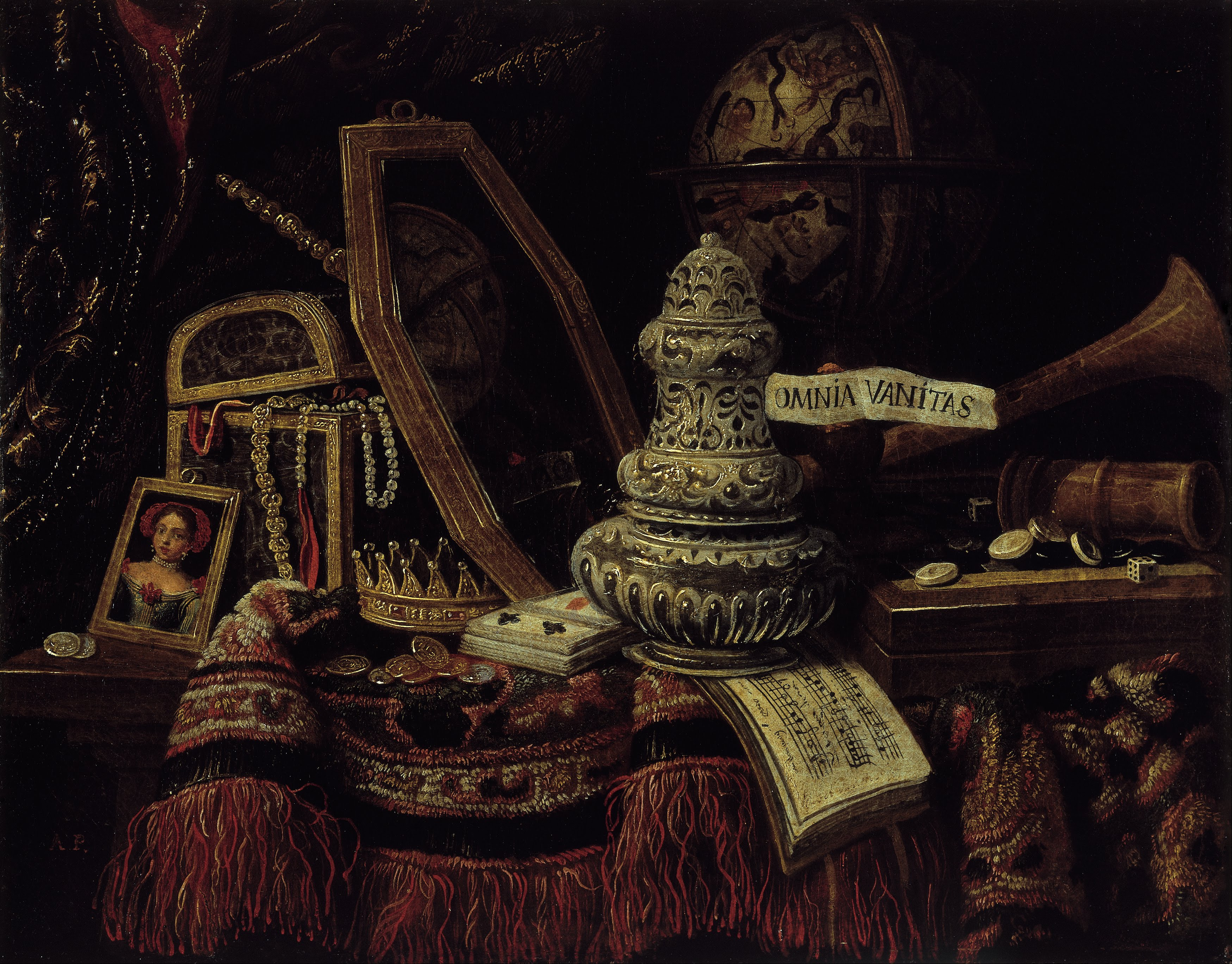 Anonymous French Painter - Vanitas - Google Art Project