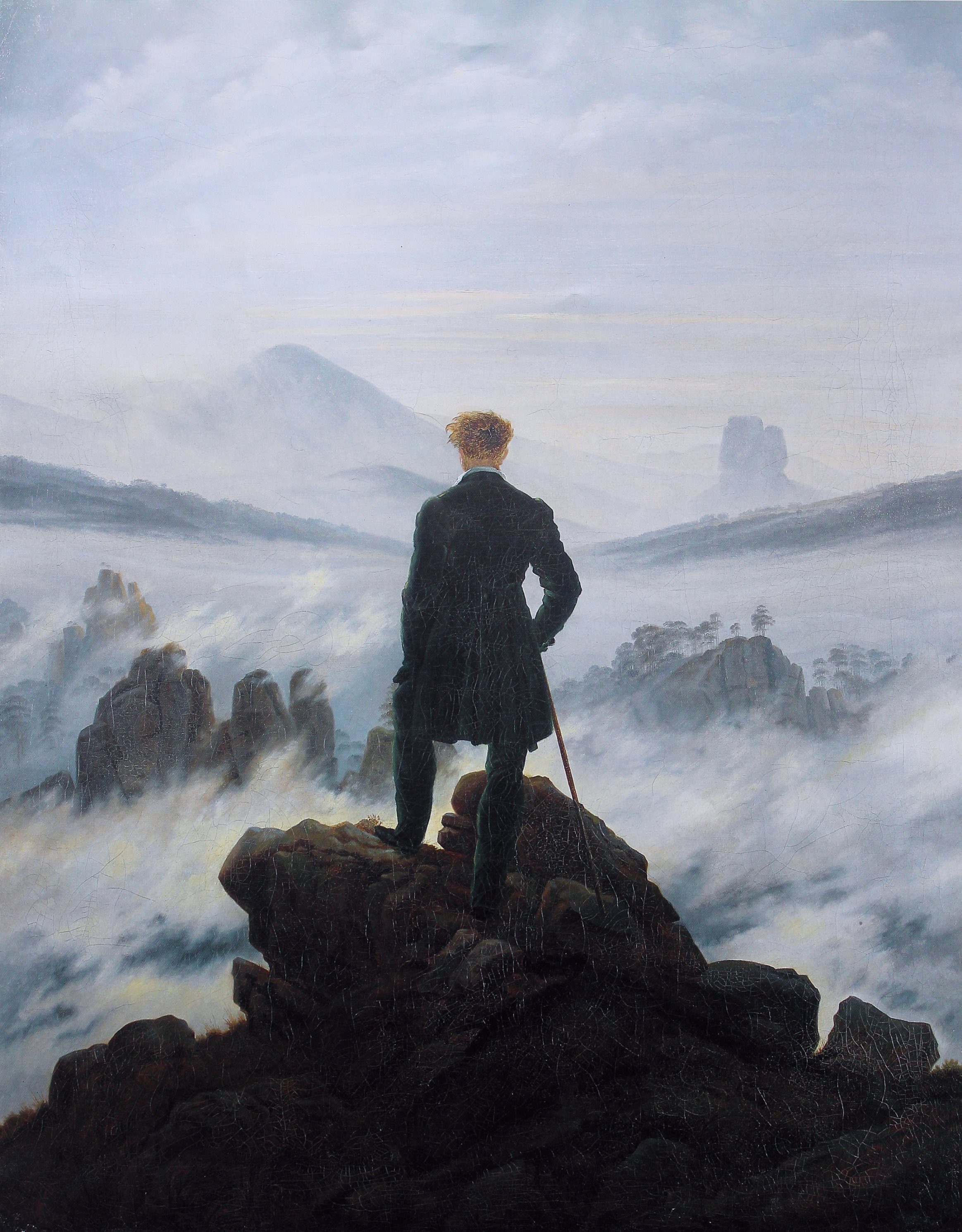 Caspar David Friedrich 032 (The wanderer above the sea of fog)