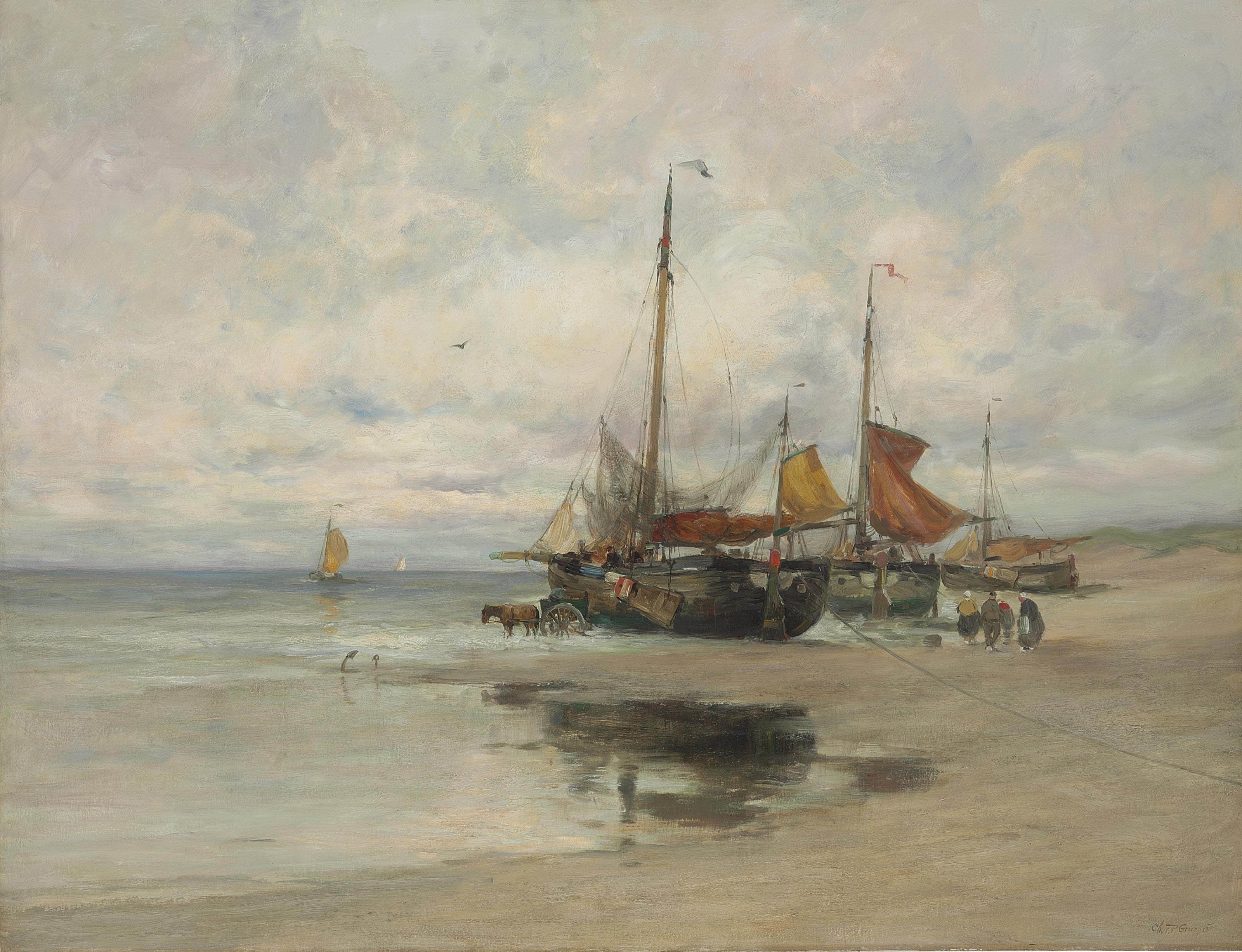 Charles Paul Gruppe - Dutch Fishing Boats