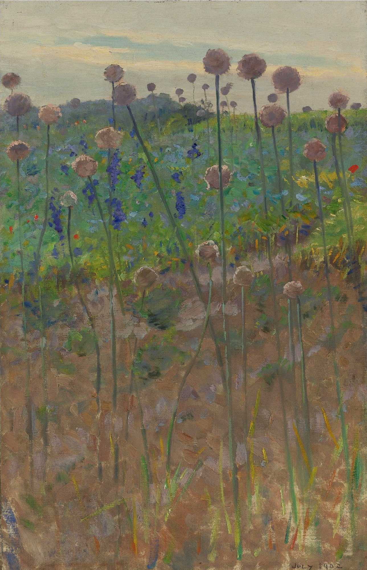 Charles Sprague Pearce - Wild flowers