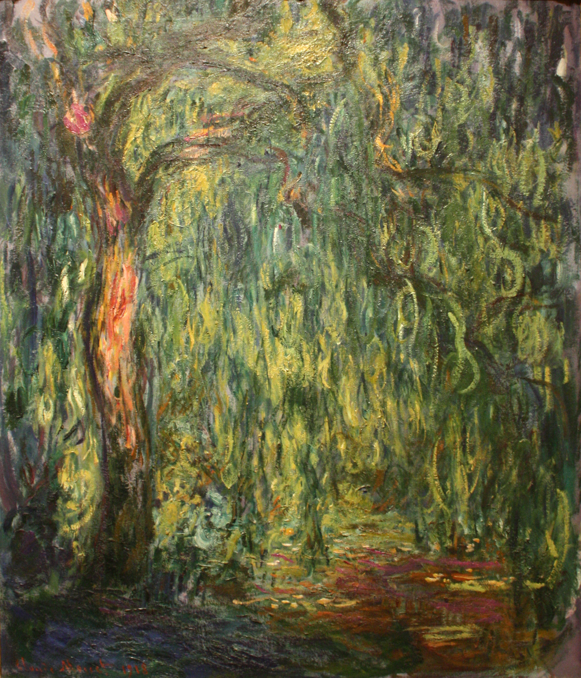 Claude Monet - Weeping Willow (1918)