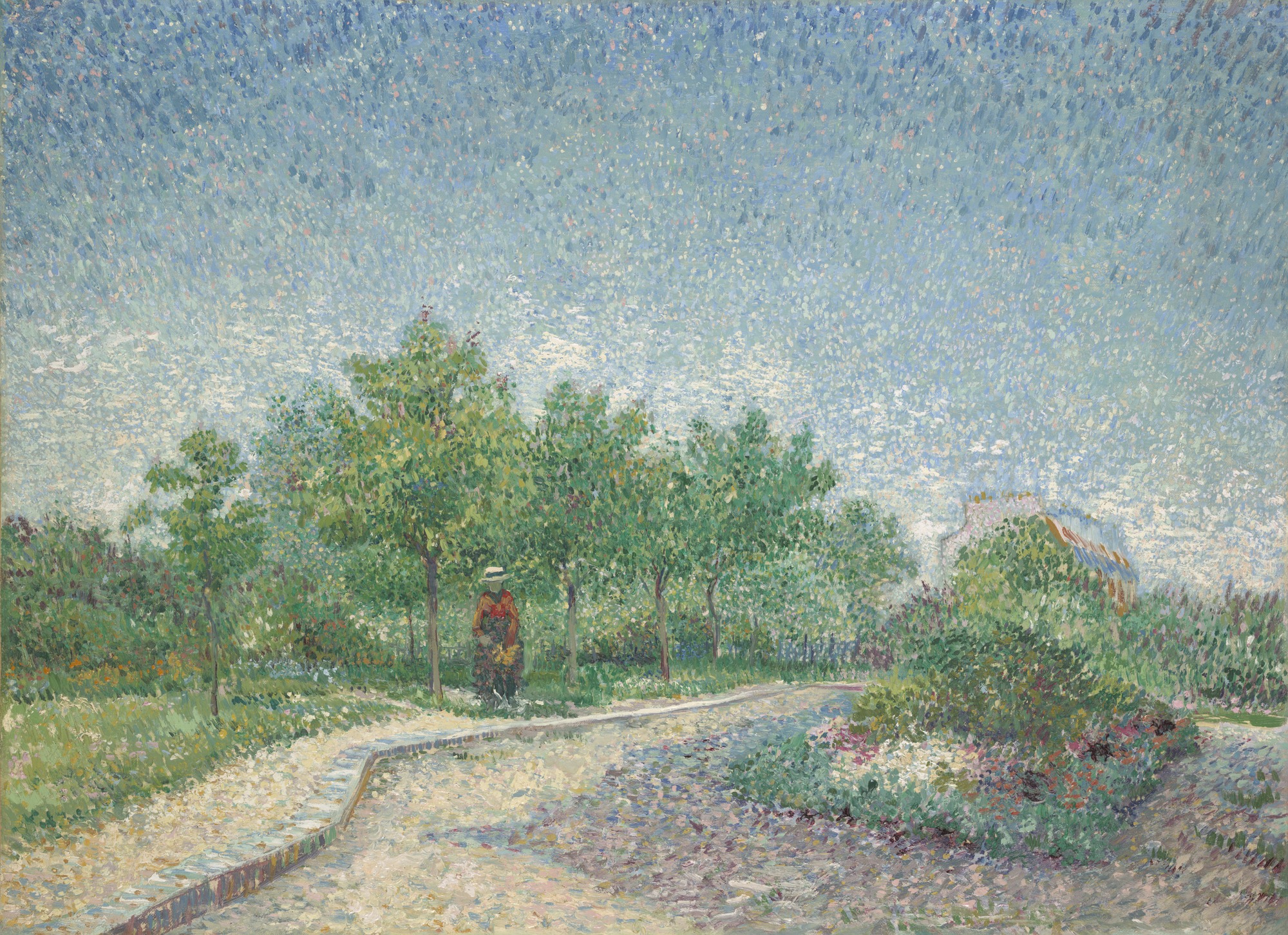 Corner in Voyer-d'Argenson Park at Asnières by Vincent van Gogh