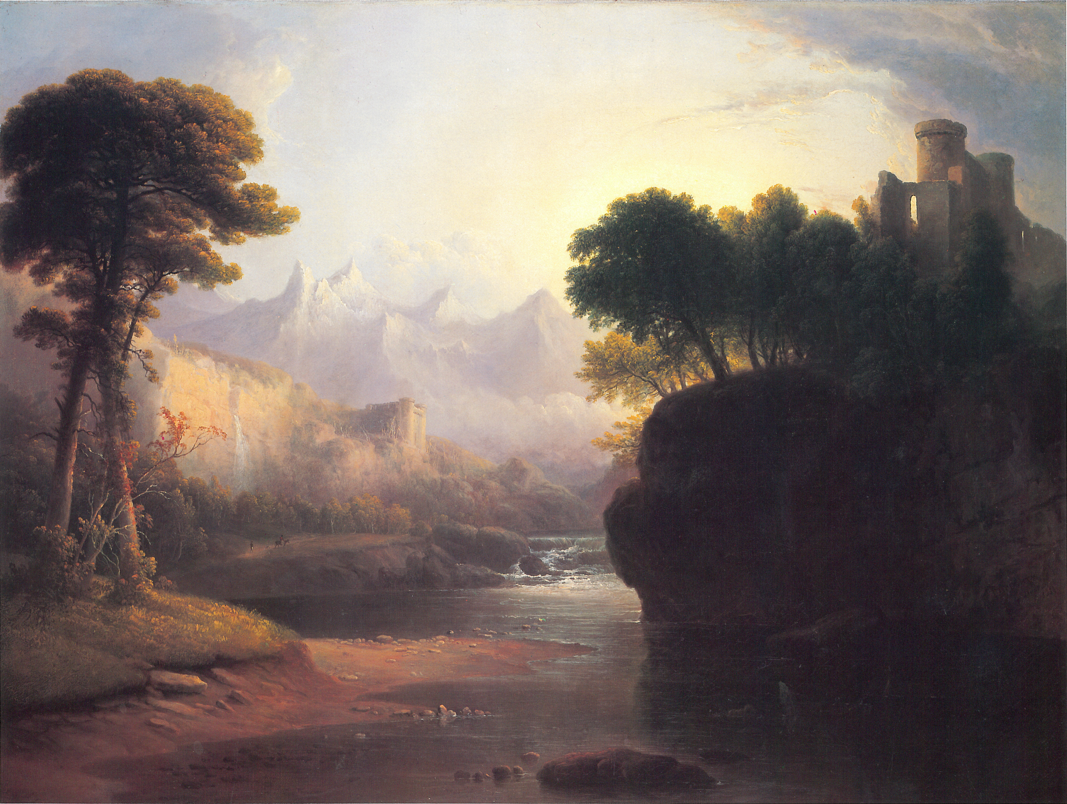 Fanciful Landscape-1834-Thomas Doughty