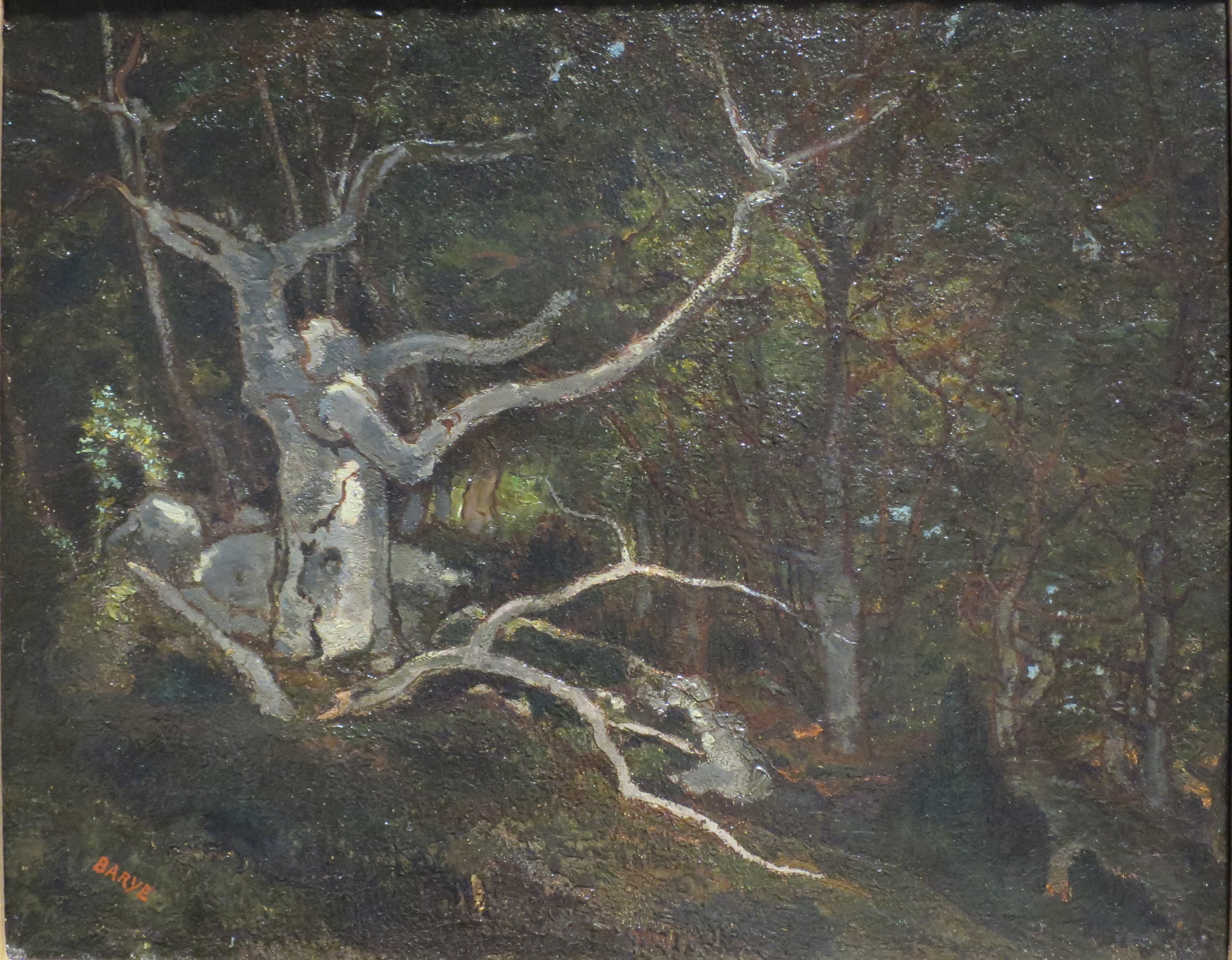 Forest of Fontainebleau, The 'Reine Blanche' by Antoine-Louis Barye, High Museum