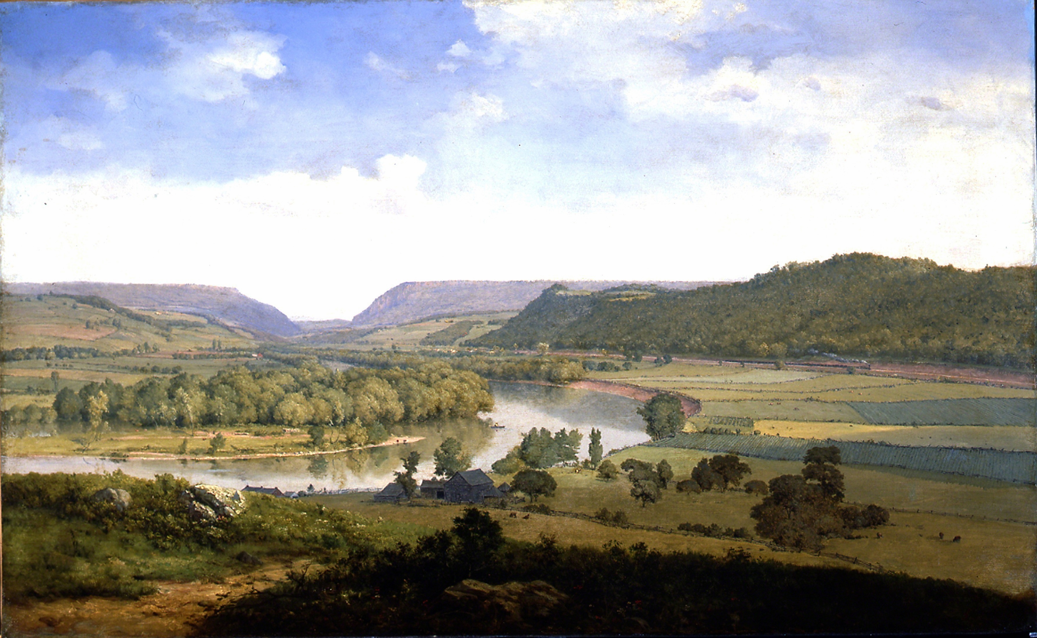 George Inness - Delaware Water Gap (1857)