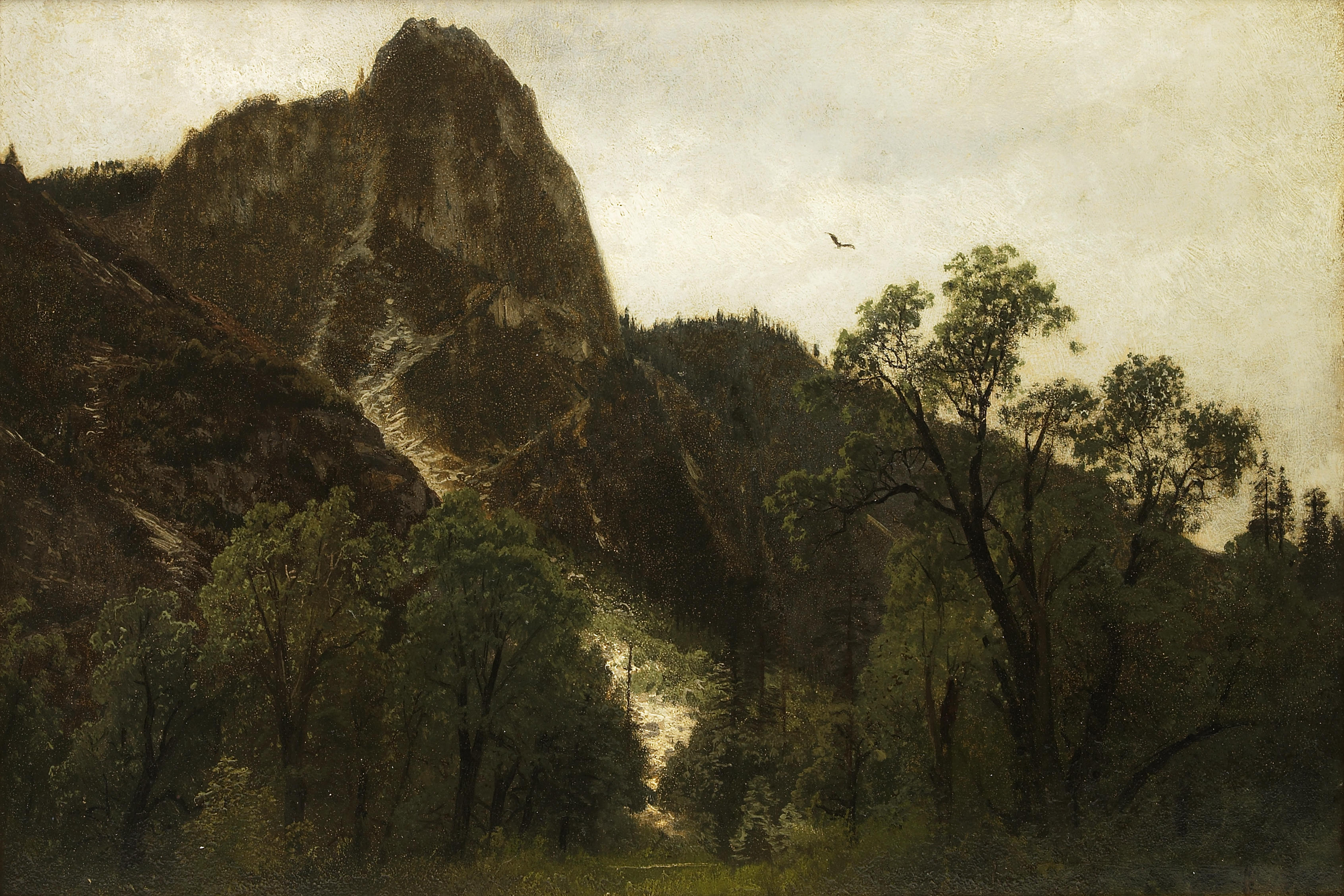Hermann Herzog - Sentinel Rock, Yosemite