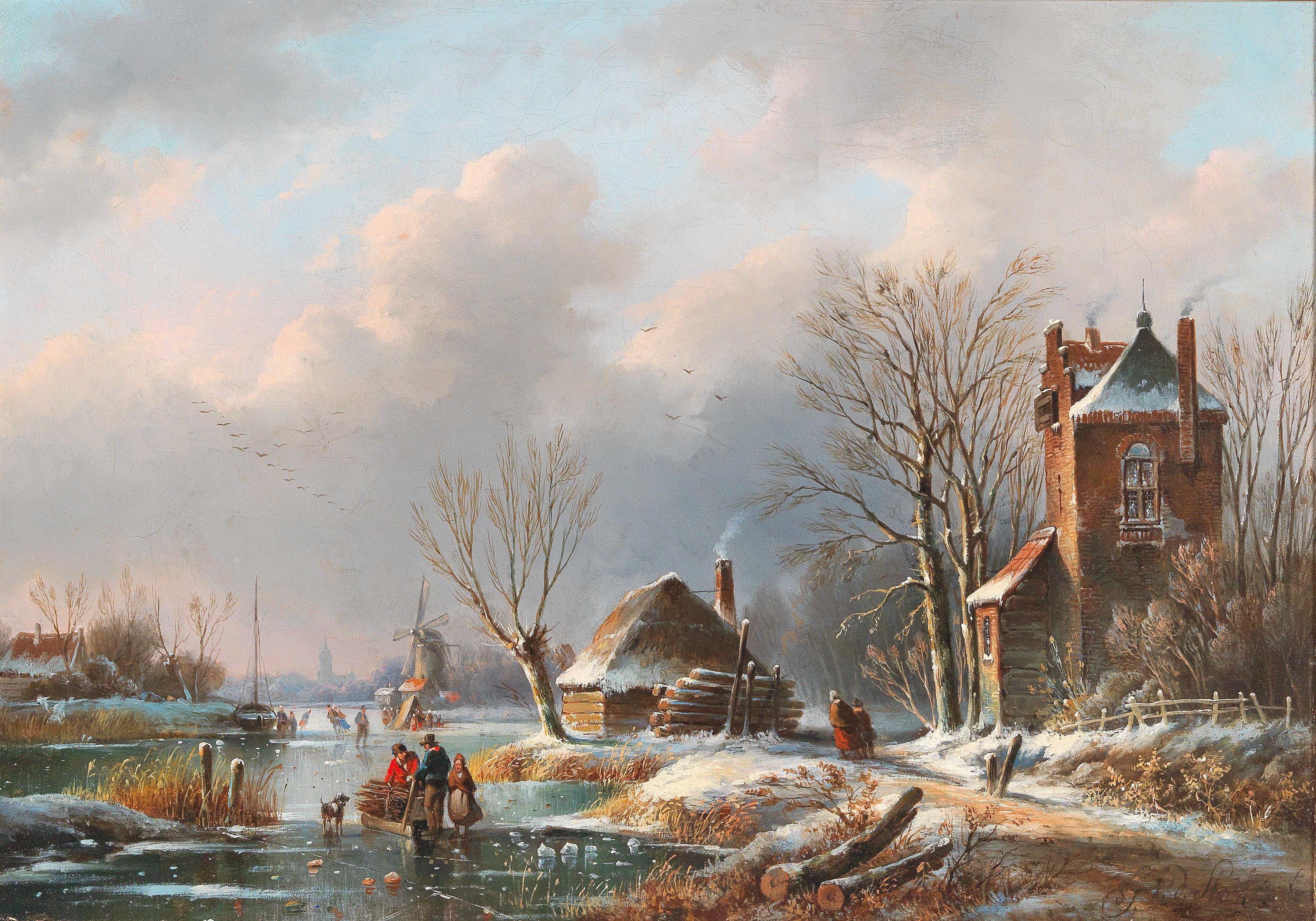 Jacobus van der Stok - Winter Pleasures