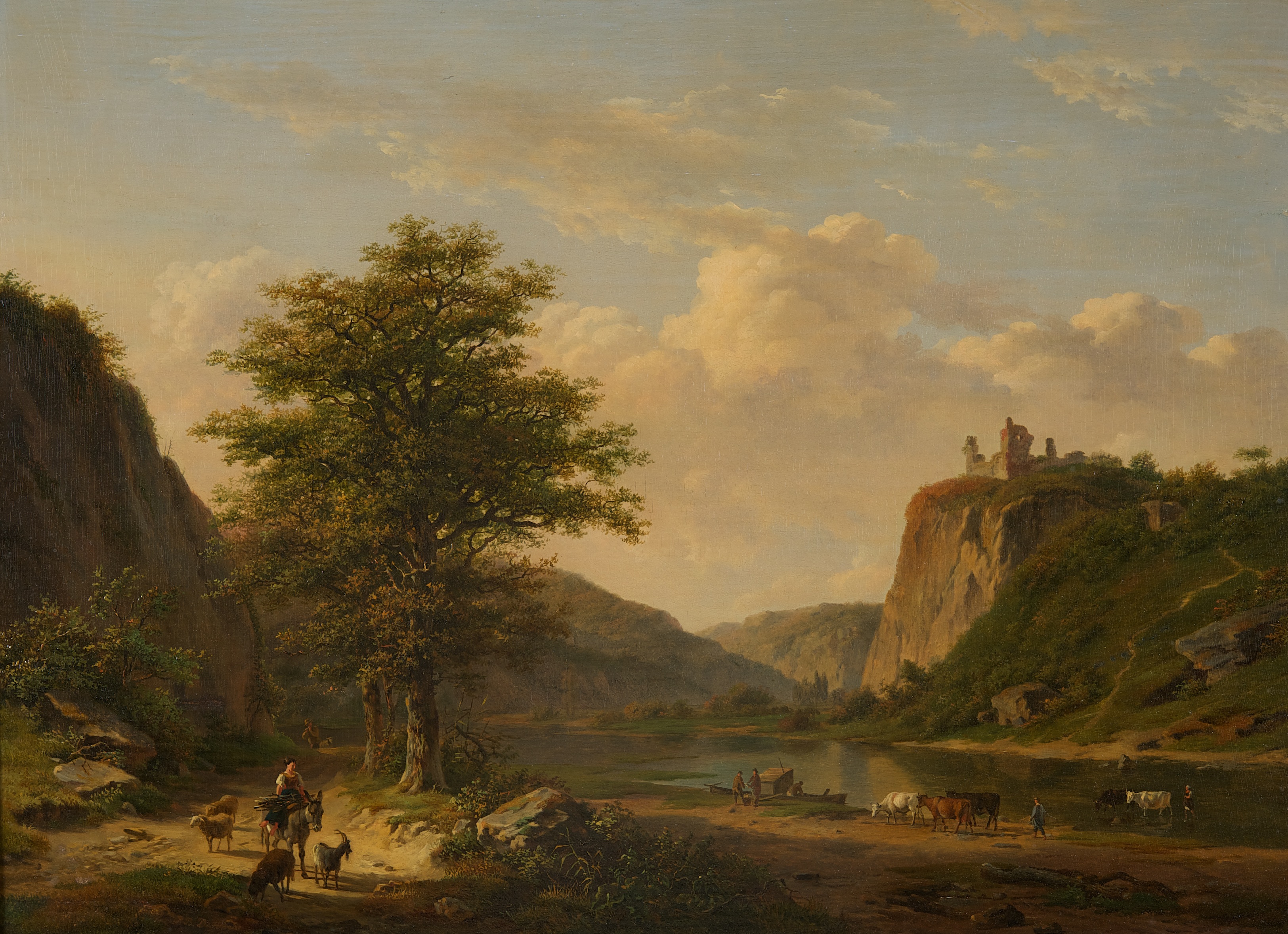 Jan Baptiste de Jonghe - Pastoral landscape