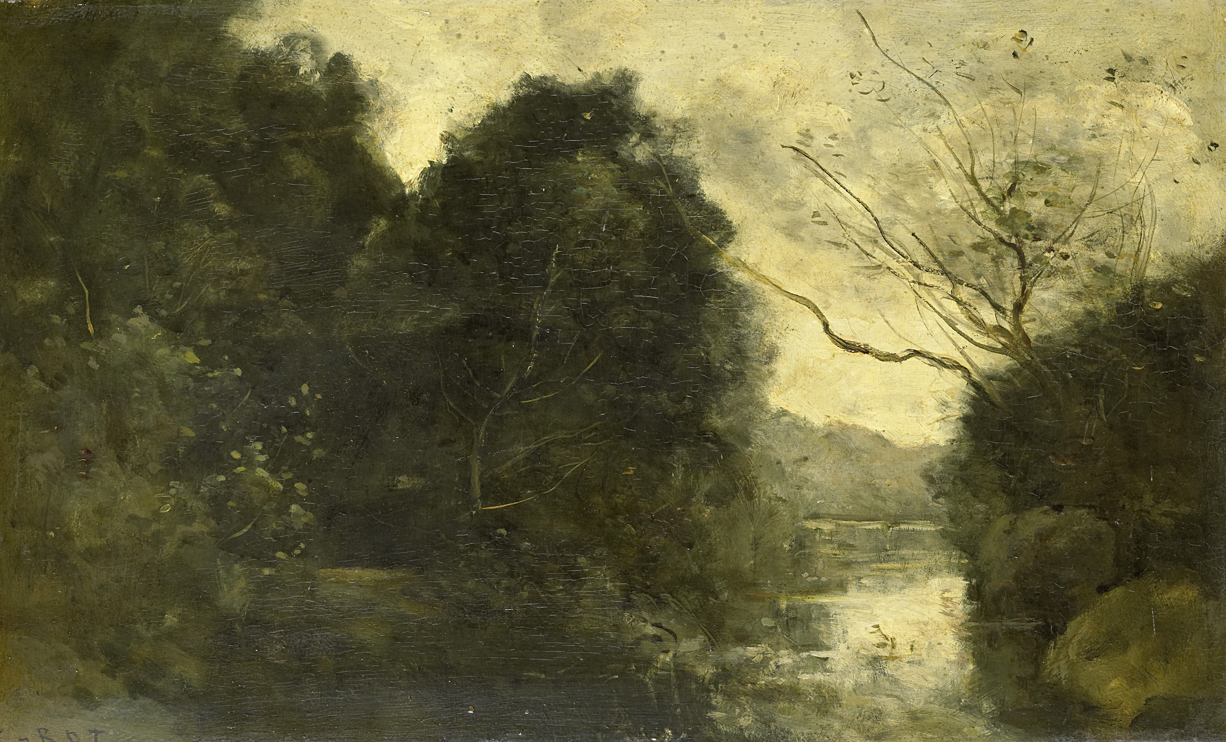 Jean-Baptiste-Camille Corot - Bosvijver