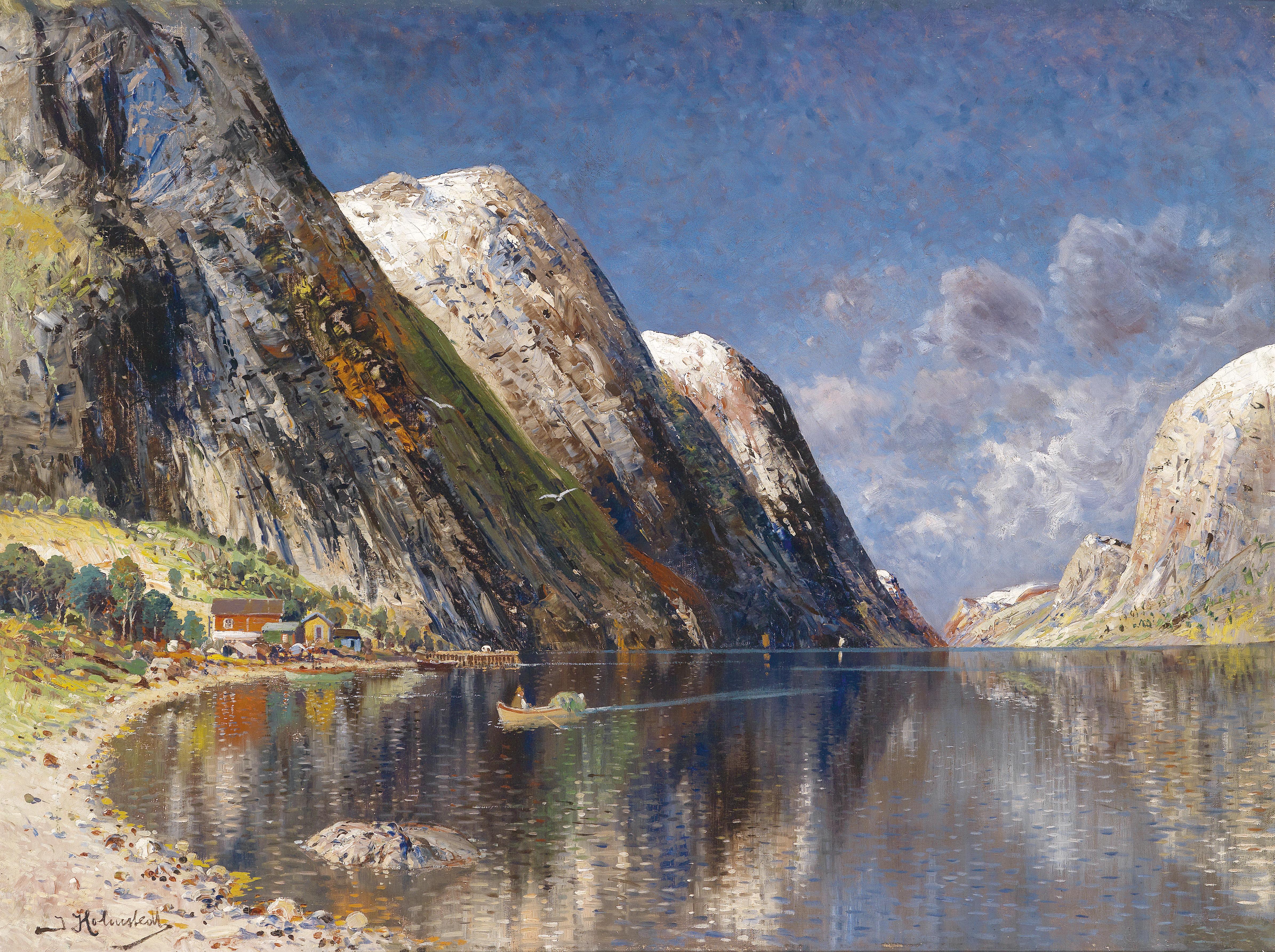 Karl Kaufmann Drontheim Fjord