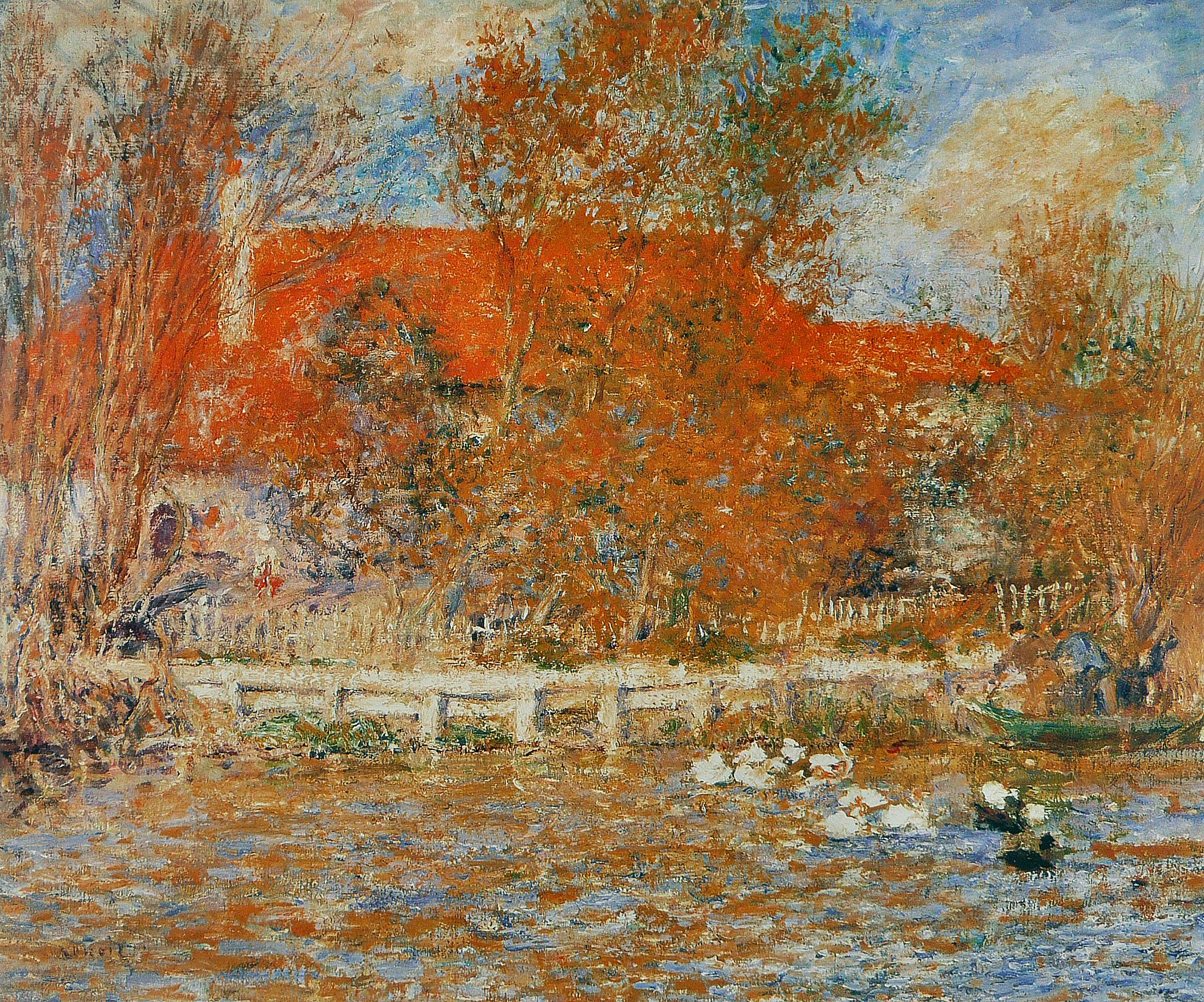 Pierre-Auguste Renoir - La Mare aux canards