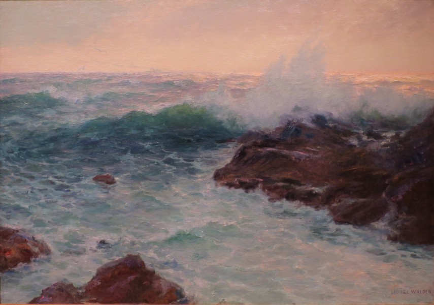 'Hawaiian Seascape' by Lionel Walden, oil on canvas, Hawaii State Art Museum