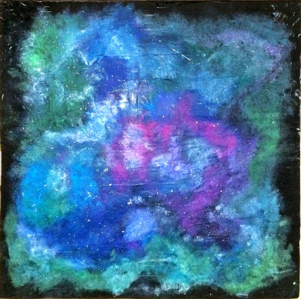 A Students' Artwork Impression About a Nebula