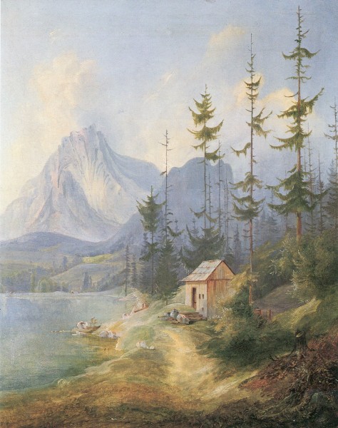 Adalbert Stifter - Der Sarstein bei Alt-Aussee (Fassung I, 1835)