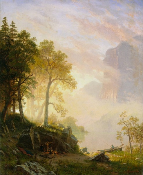 Albert Bierstadt - The Merced River in Yosemite