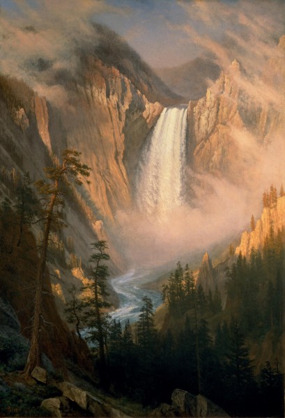 Albert Bierstadt - Yellowstone Falls