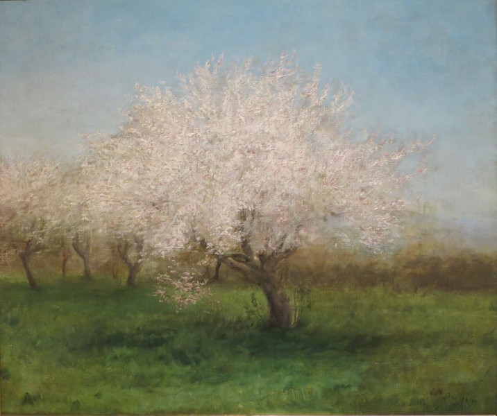 Apple Trees in a Meadow by Edward Mitchell Bannister, c. 1890, High Museum of Art