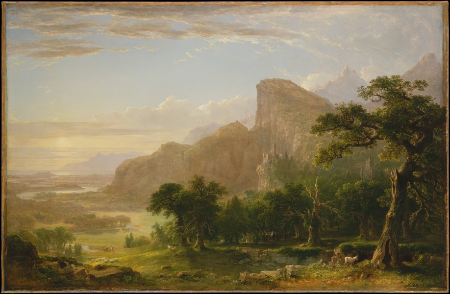 Asher Brown Durand - Landscape, Scene from 