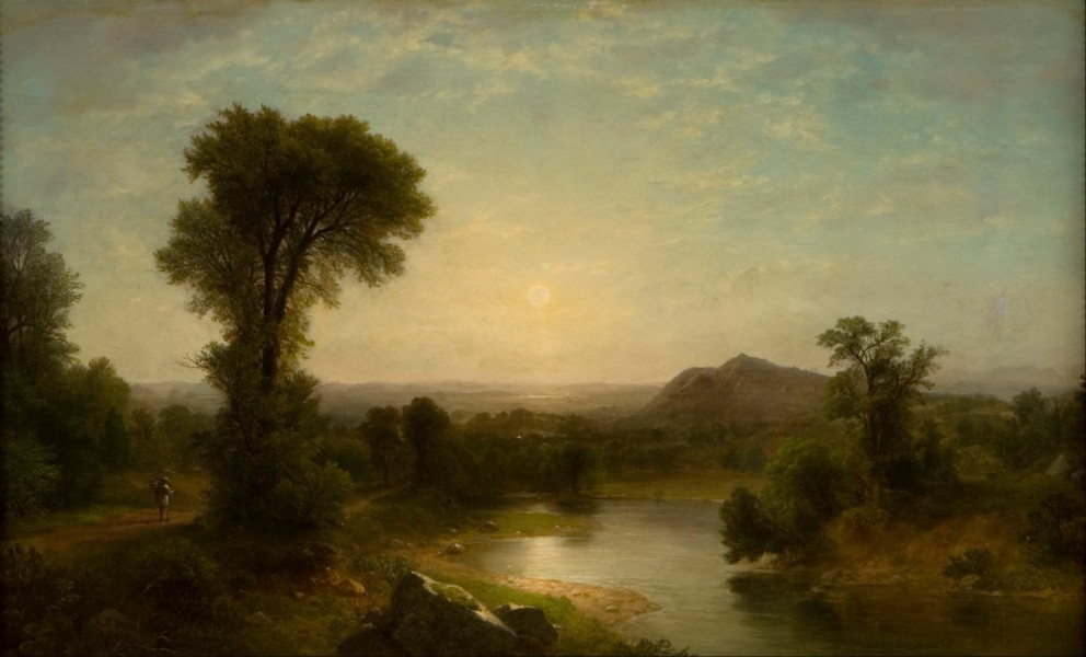 Asher Brown Durand - The Catskill Valley - Google Art Project