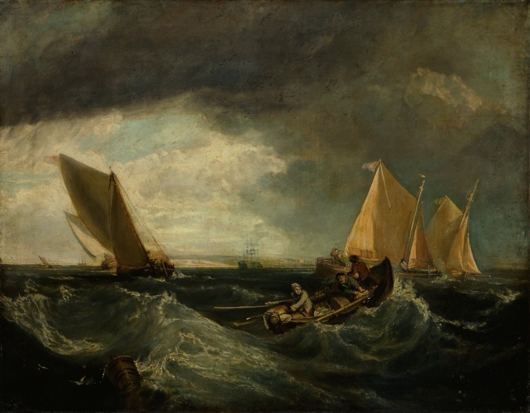 Augustus Wall Callcott - Sheerness and the Isle of Sheppey (after J.M.W. Turner) - Google Art Project