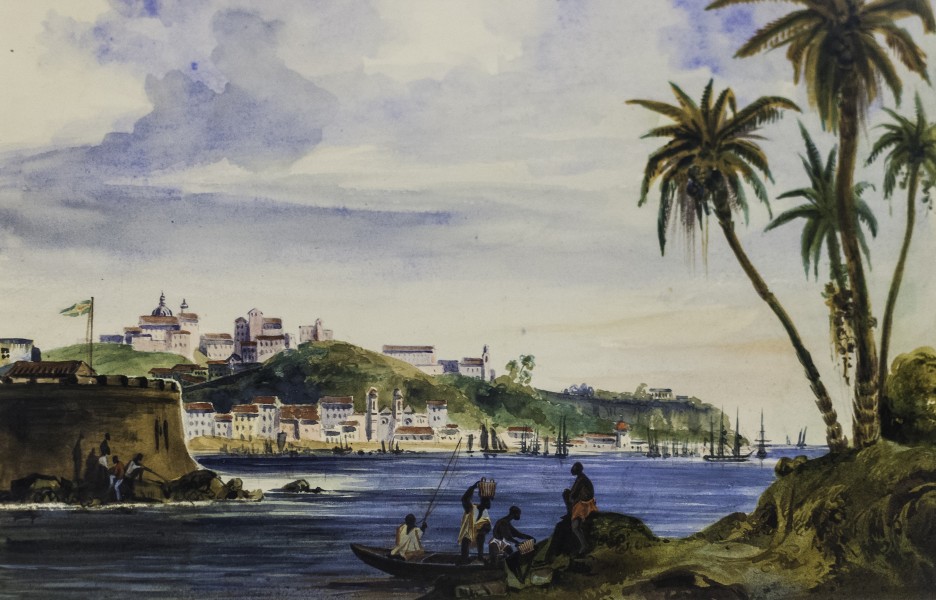 Bahia by Jules Marie Vincent de Sinety 1838