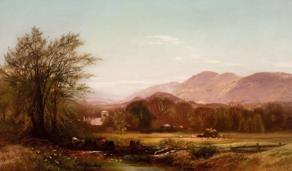 Berkshire Landscape01-Arthur Parton-1872