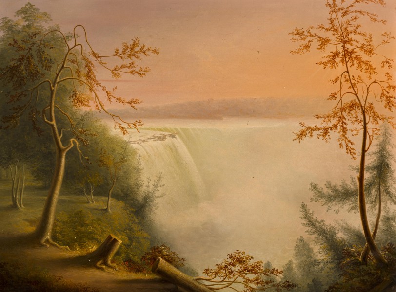 Bonhams - Rembrandt Peale (American, 1778-1860) Niagara Falls 18 x 24in