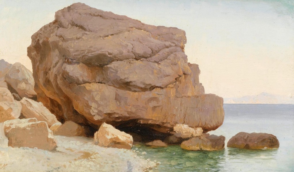 Carl Neumann - Rocks på kysten