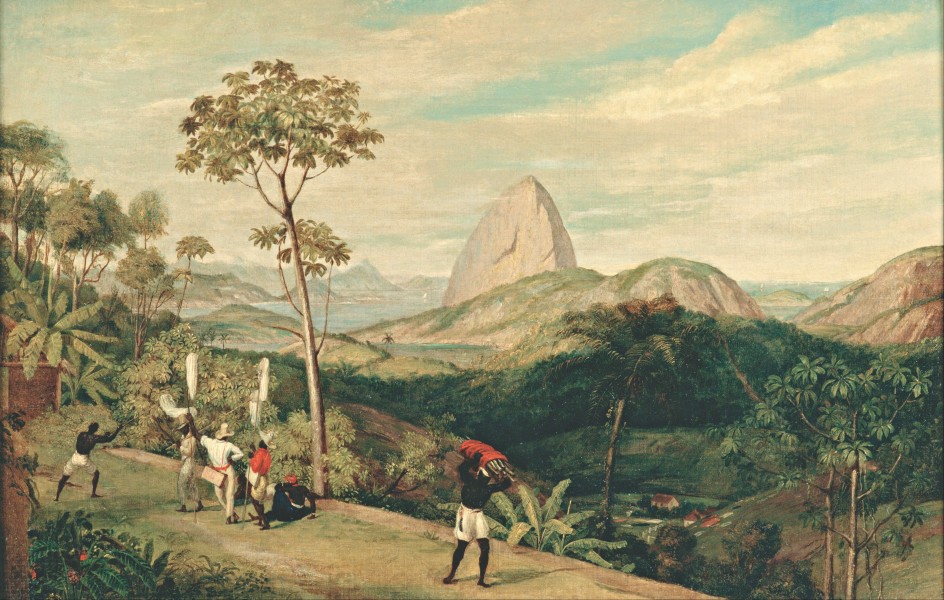 Charles Landseer - View of Sugarloaf Mountain from the Silvestre Road - Google Art Project