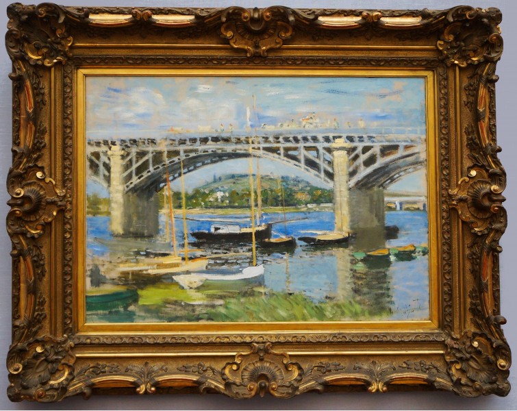 Claude Monet.- Le Pont d'Argenteuil