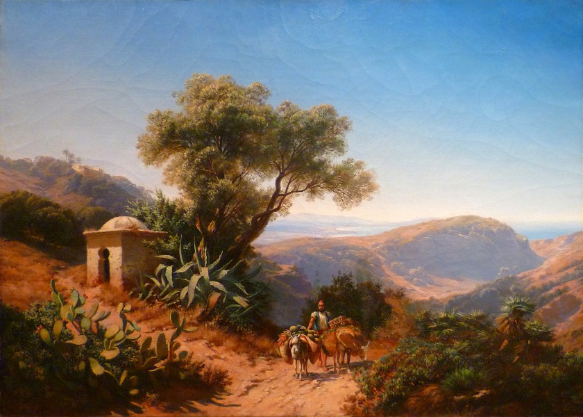 Curtius Grolig - Paysage algérien (1)