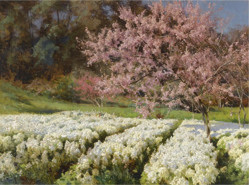 Иосиф Евстафиевич Крачковский - Весной цветы