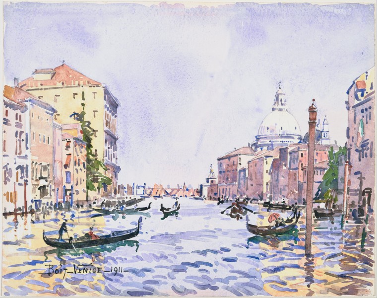 Edward Darley Boit - Venice- Afternoon on the Grand Canal - Google Art Project