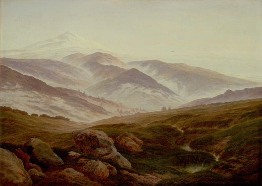 Friedrich, Caspar David - Riesengebirge (Memories of the Riesengebirge )