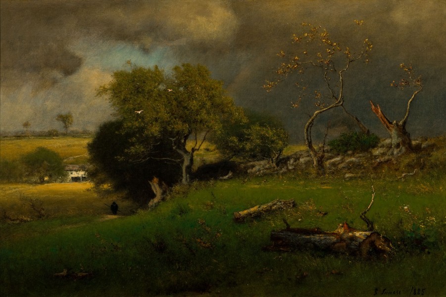 George Inness - The Storm (1885)