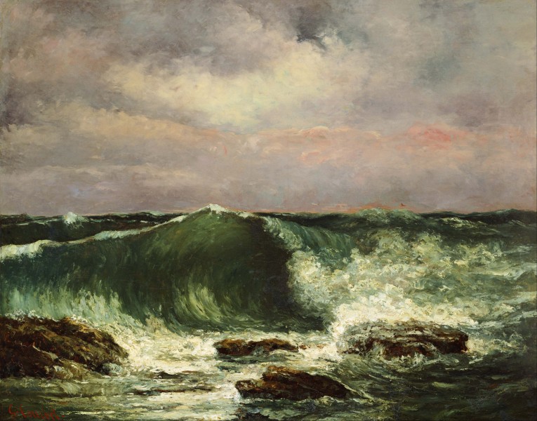 Gustave Courbet - Waves - Google Art Project