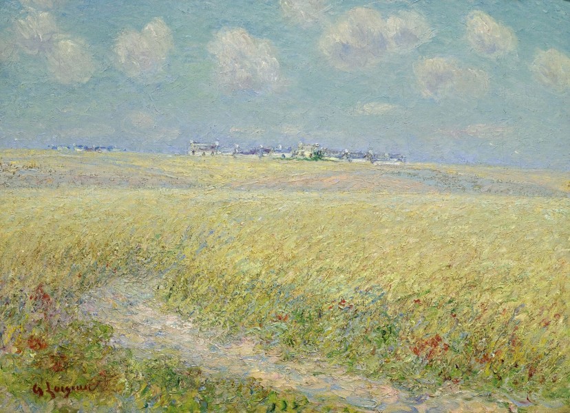 Gustave Loiseau - Champs de blé