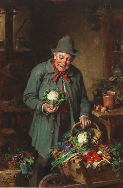 Hermann Kern Der Gemüsehändler