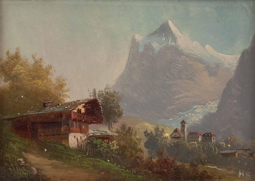 Hubert Sattler (attrib) Grindelwald