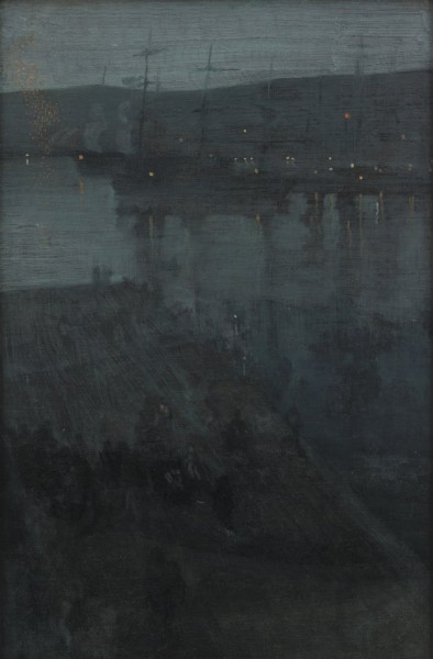James McNeill Whistler - Nocturne in Blue and Gold- Valparaiso - Google Art Project