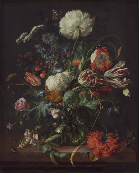 Jan Davidsz. de Heem - Vase of Flowers - WGA11277