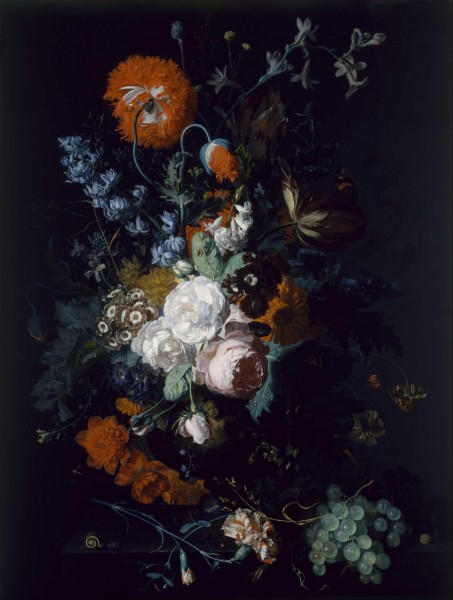 Jan van Huysum - Still Life of Flowers and Fruit - Google Art Project