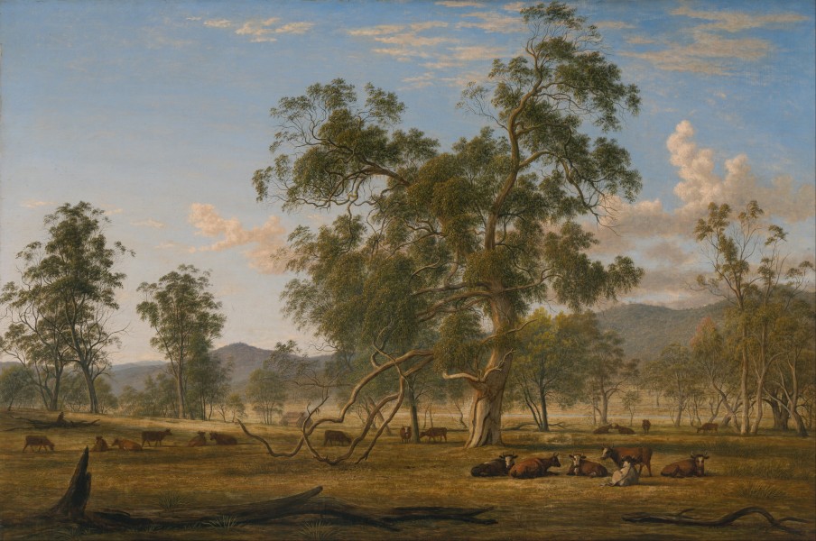 John Glover - Patterdale landscape with cattle - Google Art Project