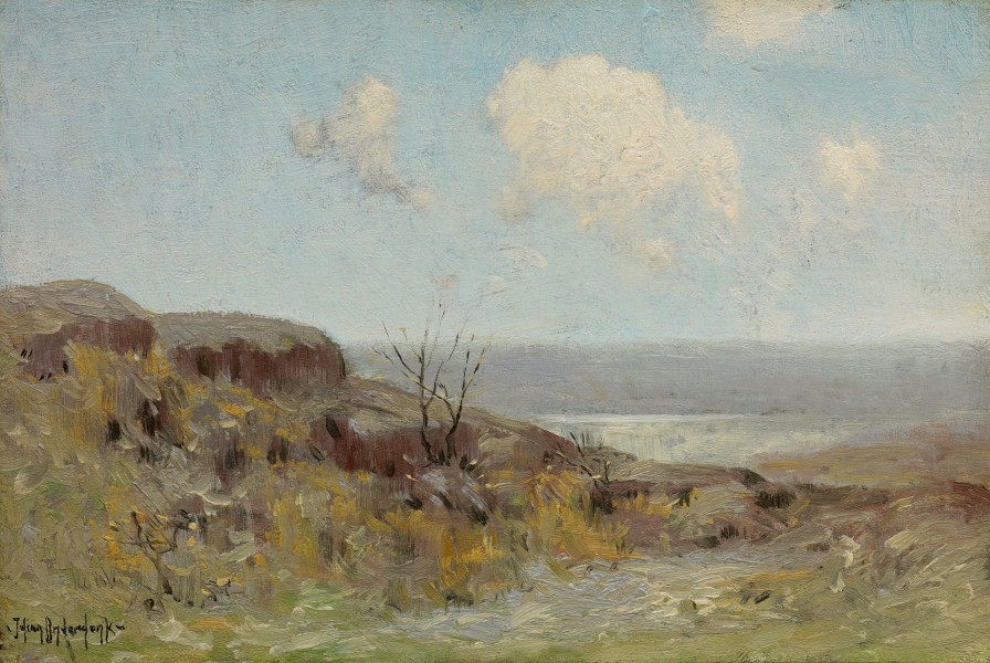 Julian Onderdonk - Rocky hillside quiet pool, 1908 (Museum of Fine Arts, Houston)