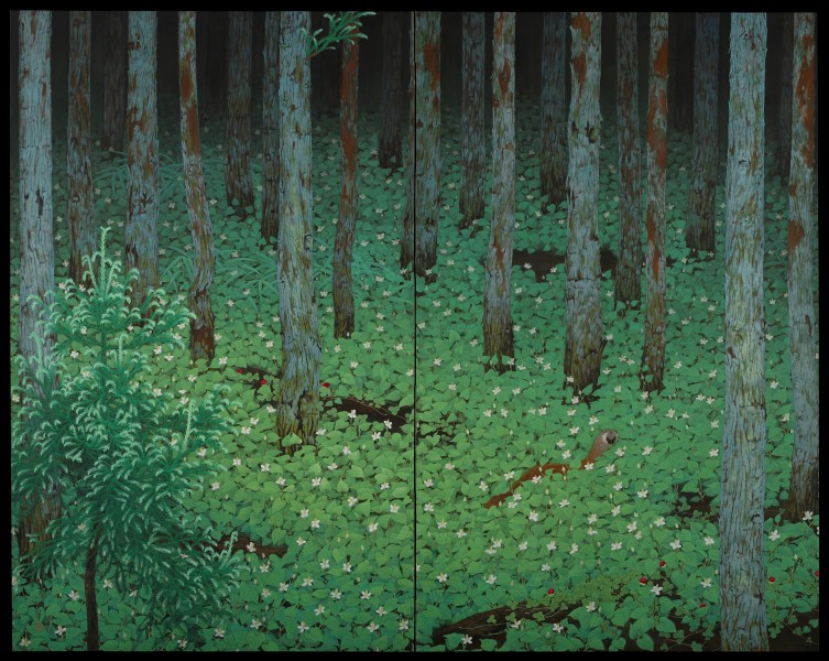 Katayama Bokuyo - Mori (Forest) - Google Art Project