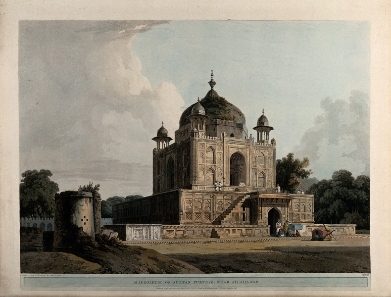 Mausoleum in the Khusrau Bagh, near Allahabad, Uttar Pradesh Wellcome V0050481