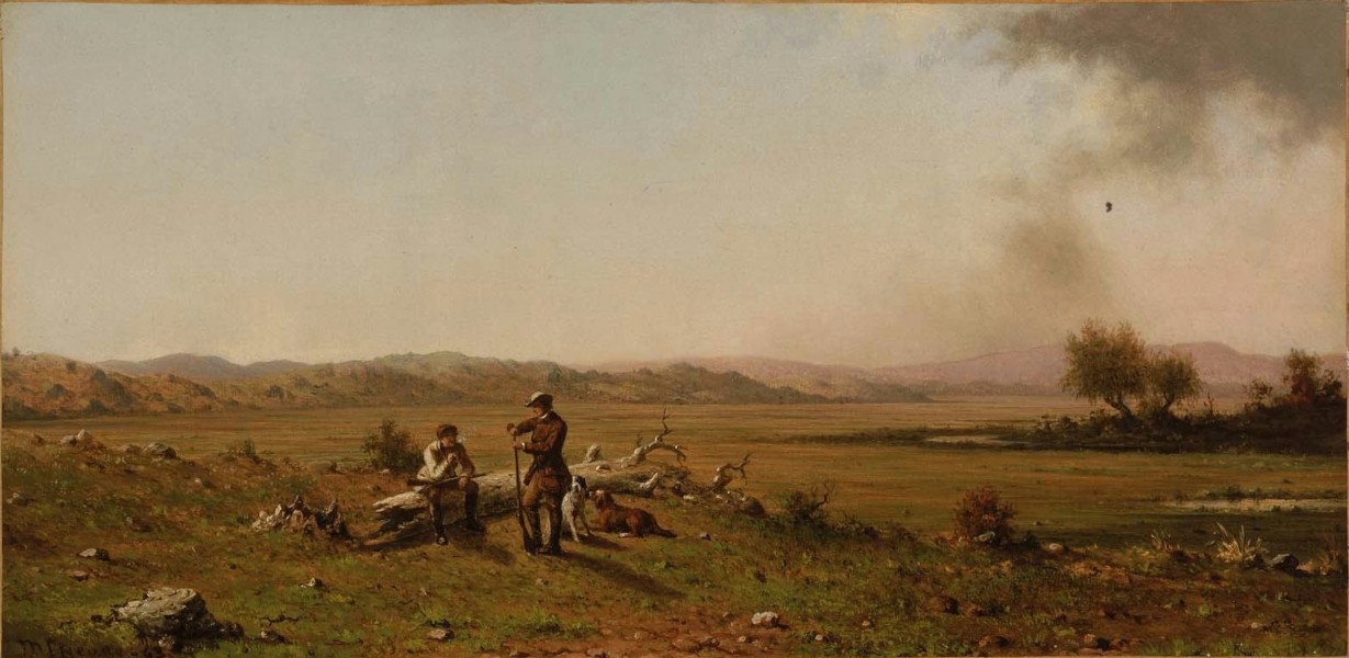 MJ Heade Hunters Resting, 1863