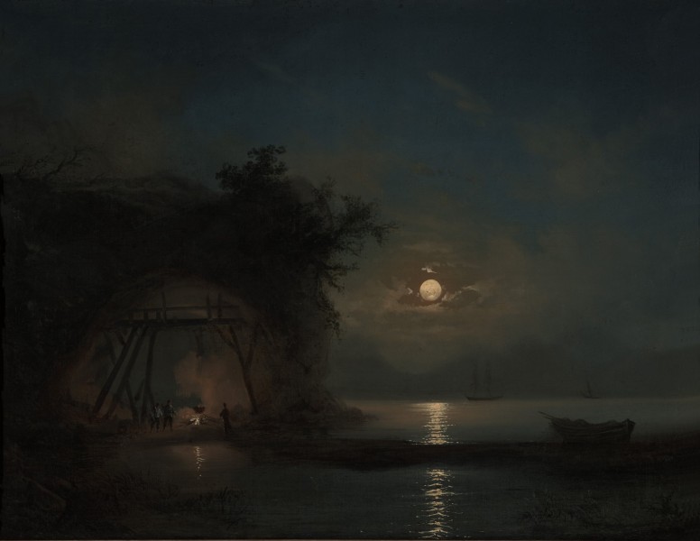 Moonlit Night (Aivazovsky)