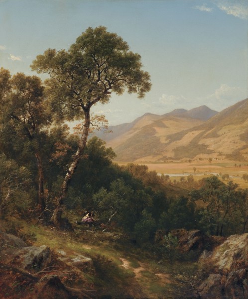 Near Shelburne Vermont-David Johnson-1865