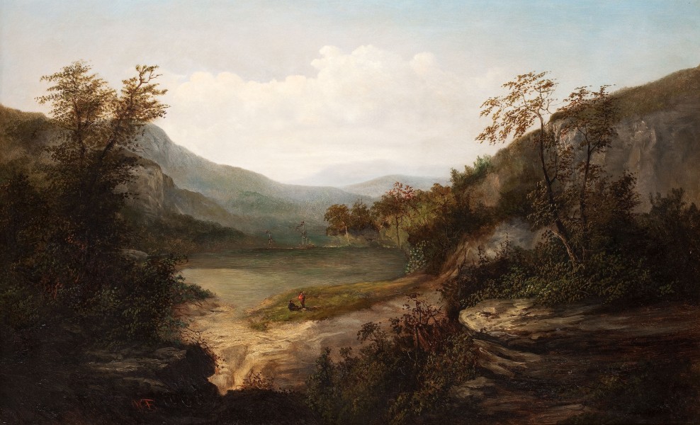 North Carolina Mountain Landscape-William Frerichs